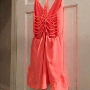 Neon Pink Romper